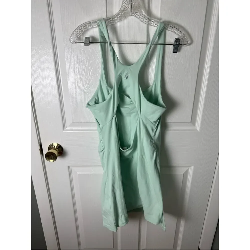 Free People Never Better Dress in Pistachio XL